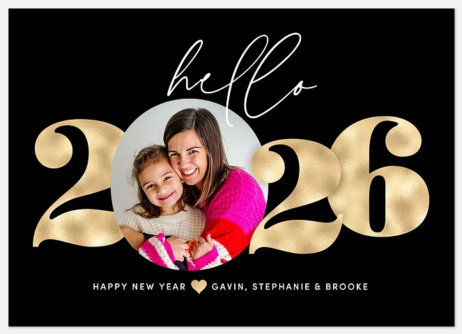 Big Year Holiday Photo Cards