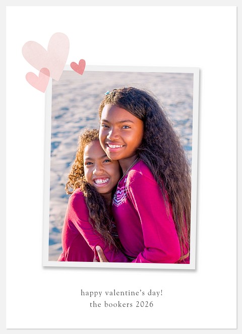 Sweet Corner Valentine Photo Cards