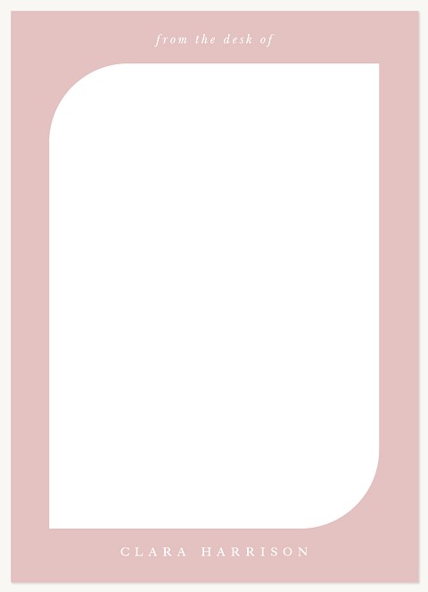 Curvy Corners Stationery