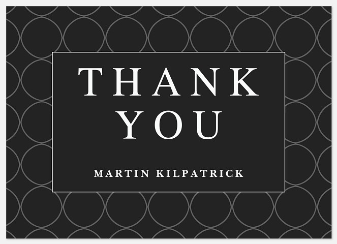 Simple Thanks Thank You Cards 