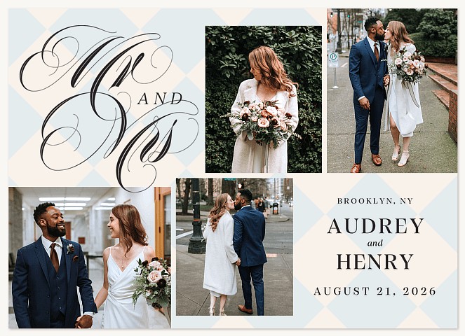 The Vow Story Wedding Announcements