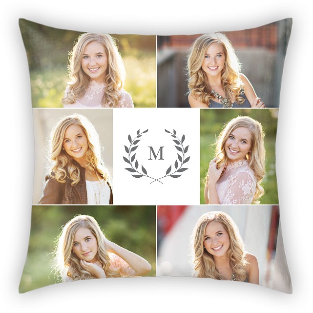 Classic Monogram Custom Pillows