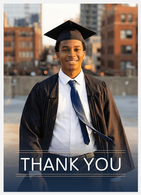 Borderline Thank You Cards 