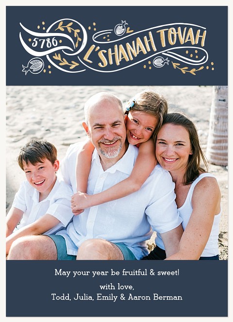 Scroll Greeting Rosh Hashanah cards