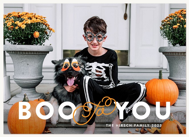 Boo to You Halloween Cards