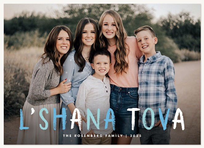Chalk Tova Rosh Hashanah cards
