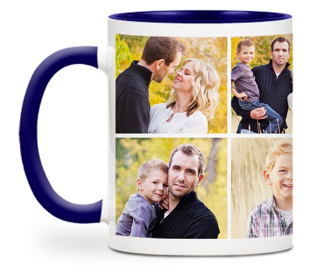 Eight Photo Custom Mugs