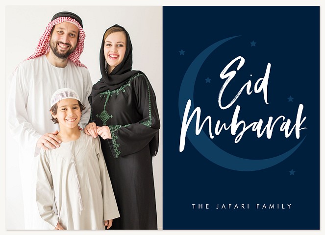 Shining Moon Eid Cards