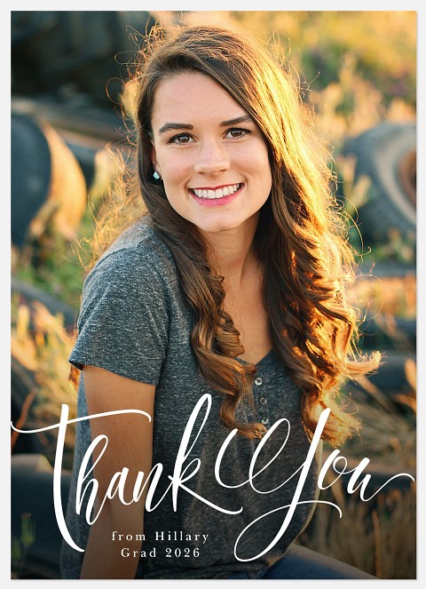 Simply Written Thank You Cards 