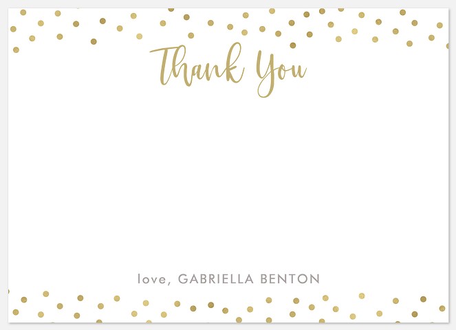 Shine Brightly Thank You Cards 