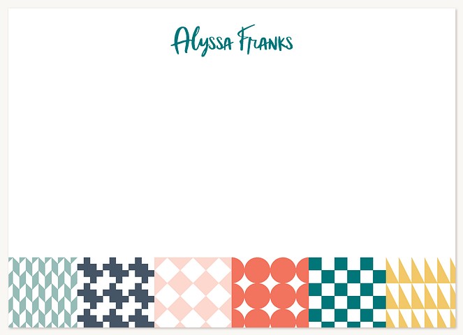 Patchwork Stationery