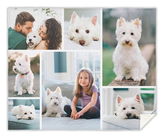 Classic Collage Custom Blankets