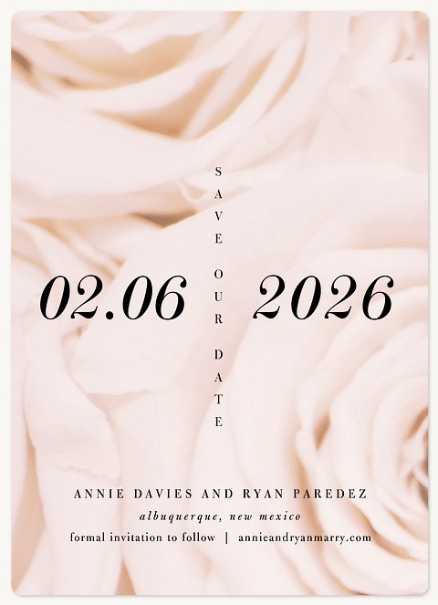 Rosey Save the Date Magnets