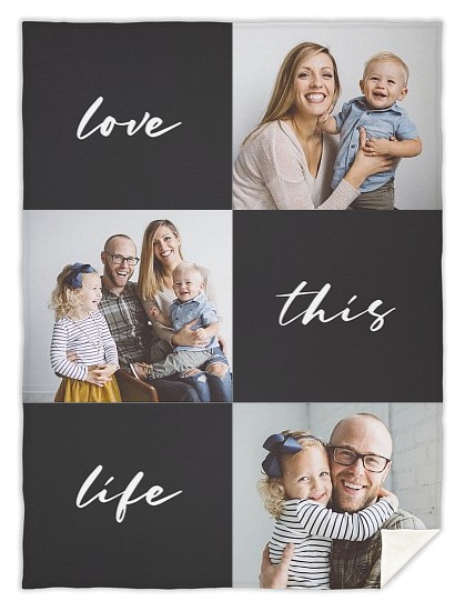 Love This Life Custom Blankets
