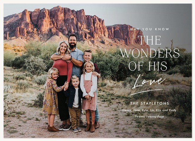 His Love Christmas Cards