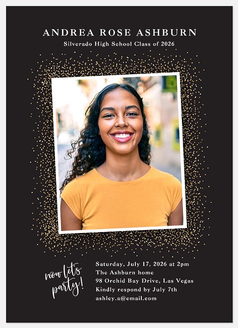 Sparkling Celebration Graduation Cards