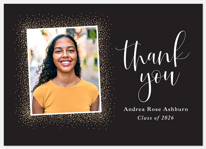 Sparkling Celebration Thank You Cards 