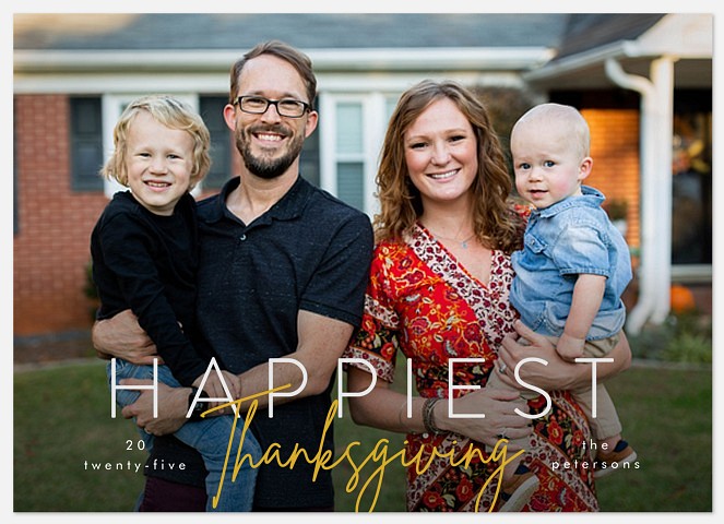 Happiest Thanksgiving Thanksgiving Cards