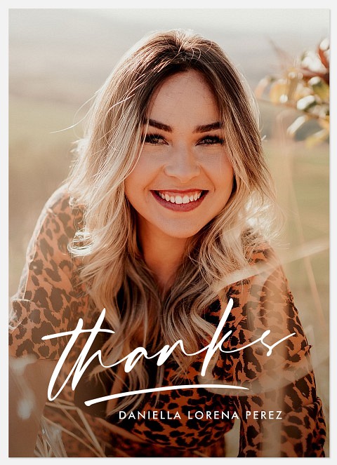 Underlined Gratitude Thank You Cards 