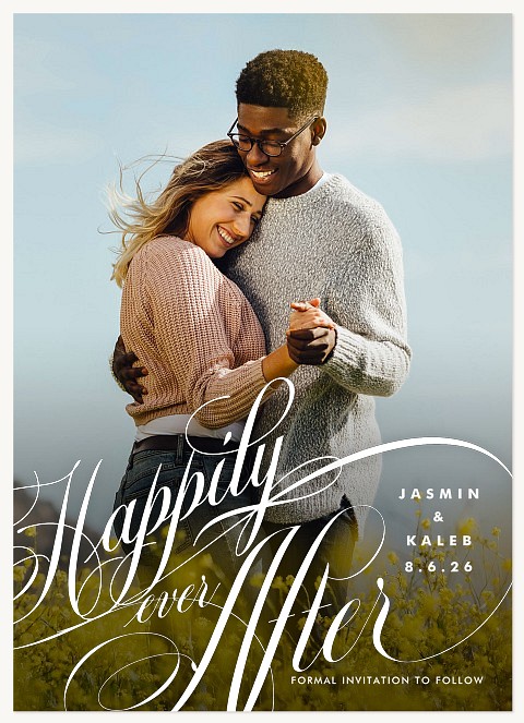 Ever After Save the Date Cards