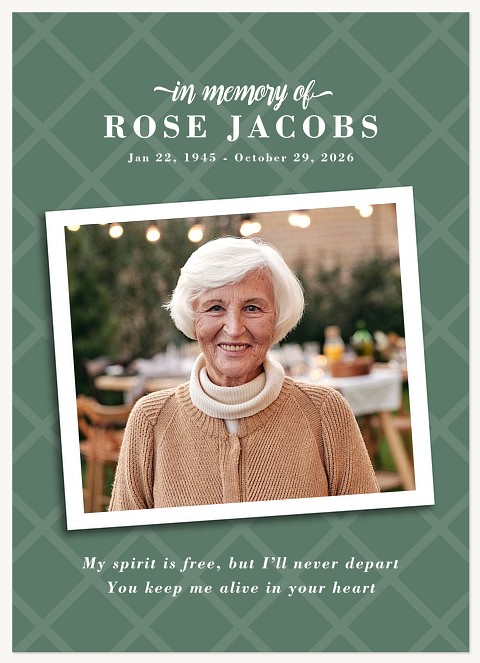 Loving Remembrance Memorial & Sympathy Cards