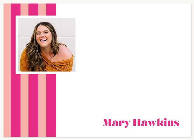 Bright Stripes Thank You Cards 