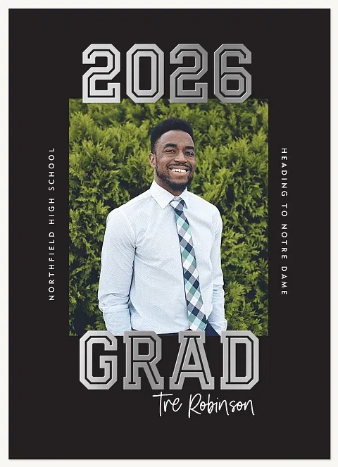 Bold Inline Graduation Cards