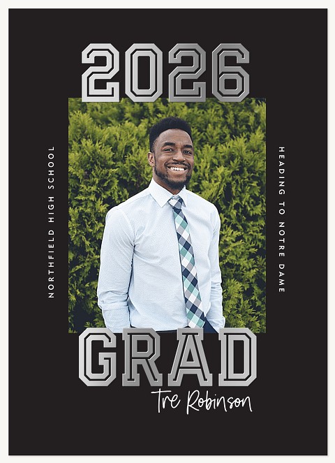 Bold Inline Graduation Cards