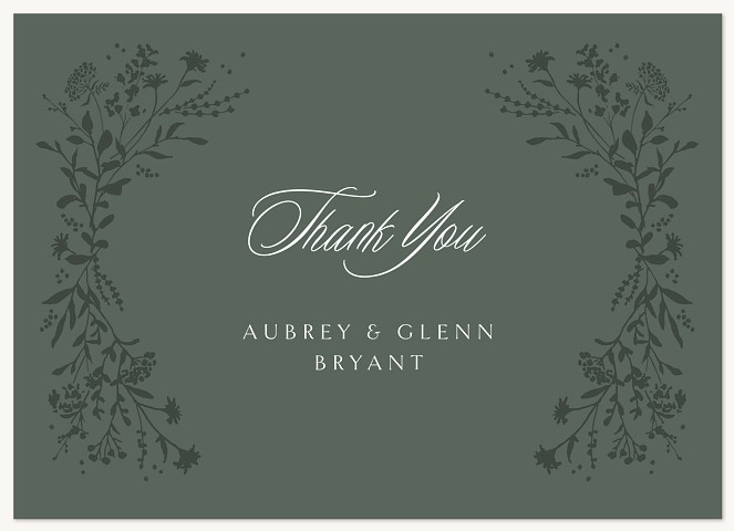 Sweet Harvest Thank You Cards 