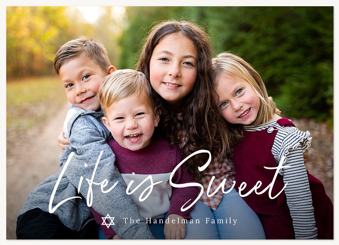 Sweet Life Rosh Hashanah cards