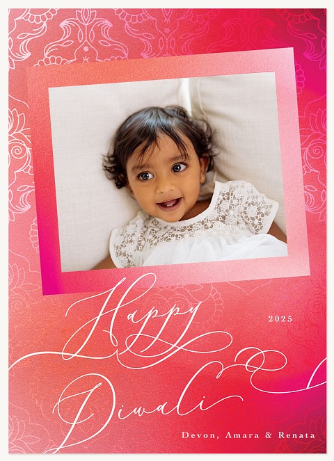 Happy & Bright Diwali Holiday Cards