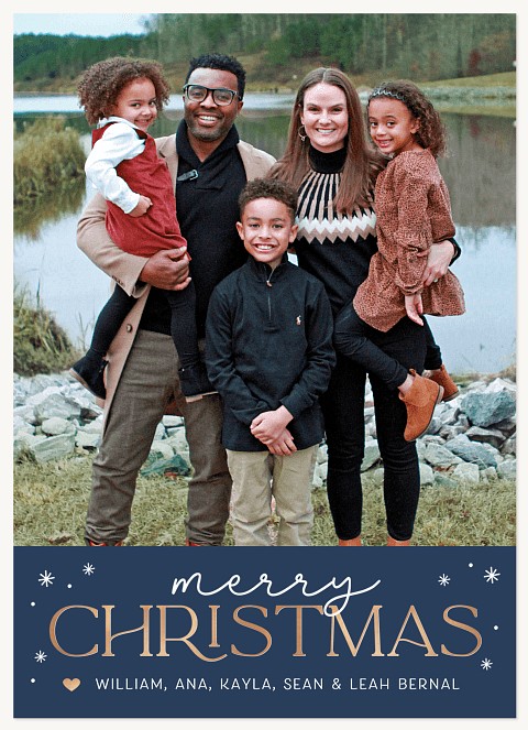 Topside Band Personalized Holiday Cards