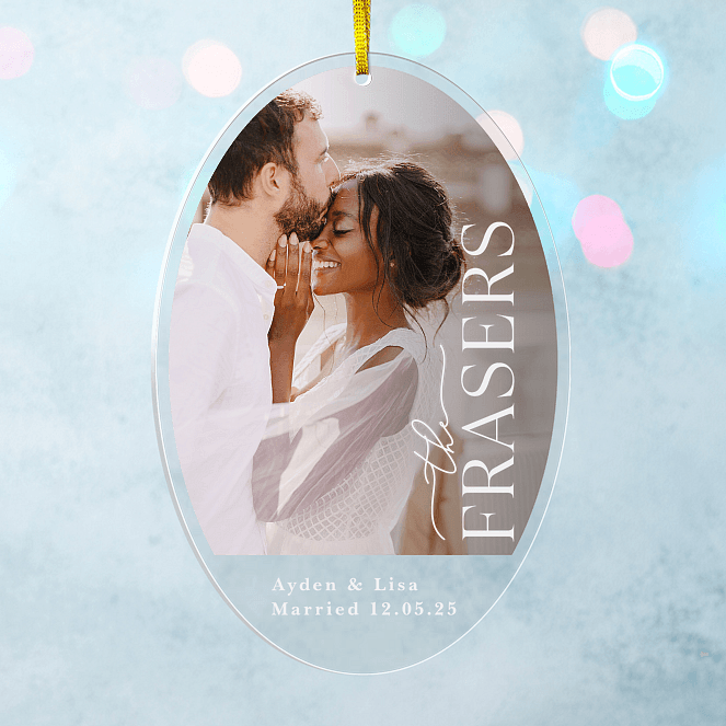 Lovely Introduction Personalized Ornaments