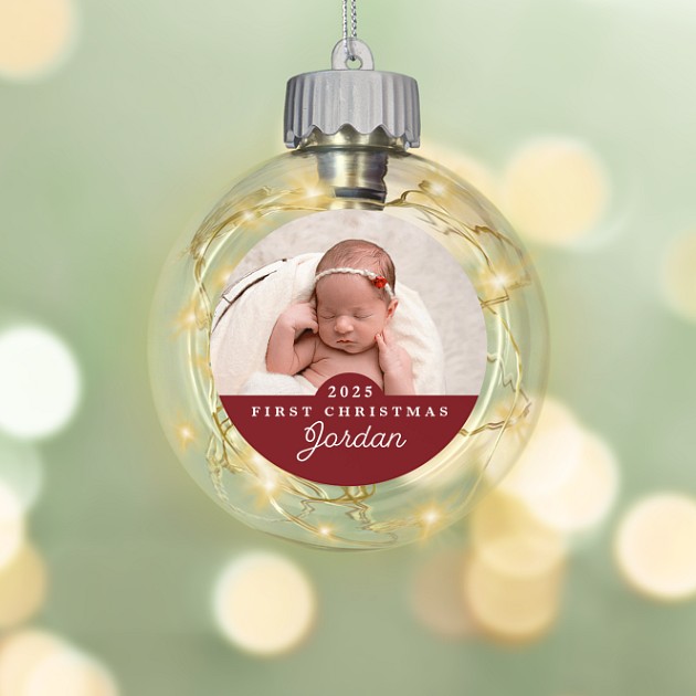 Sweet Holiday Personalized Ornaments
