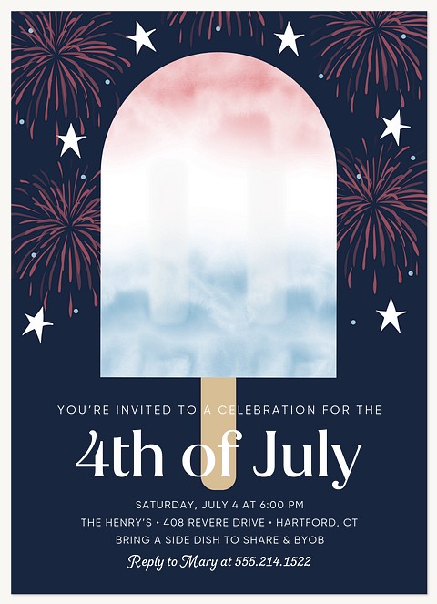 Party Pop Summer Party Invitations