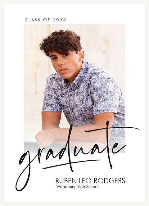 Graduate Signature Graduation Cards