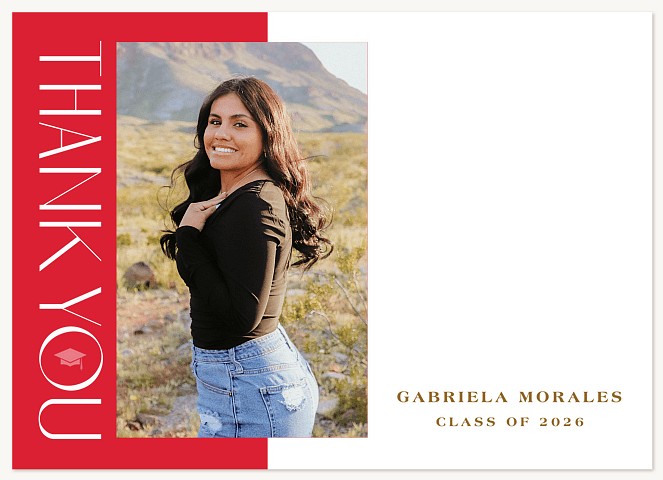 Grad Trio Thank You Thank You Cards 