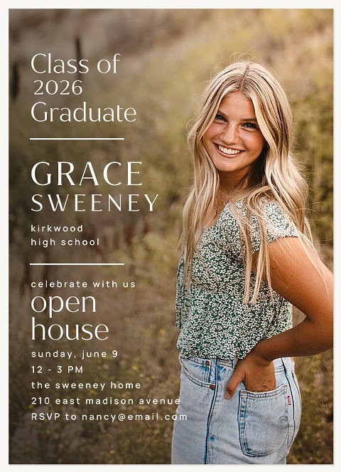 Side Block Graduation Cards