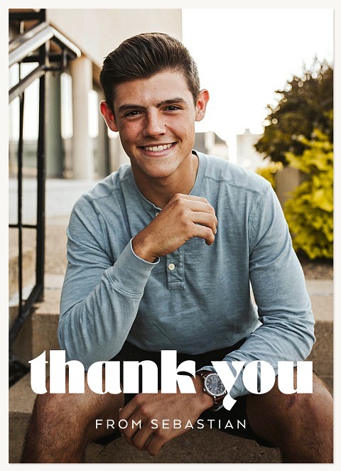 Bold & Grateful Thank You Cards 