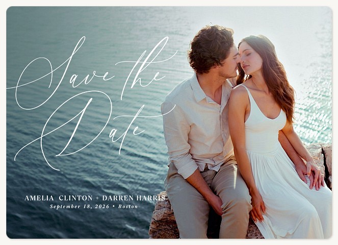 Scripted in Love Save the Date Magnets