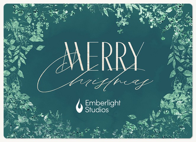 Nature Frame Holiday & Christmas Magnet Cards