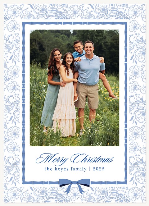 Vintage Artwork Personalized Holiday Cards