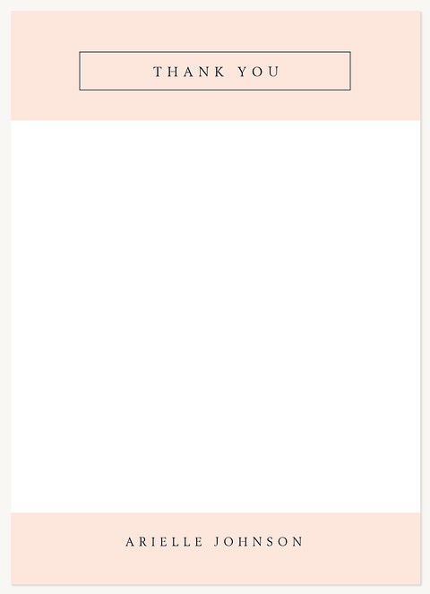 Chic Style Thank You Cards 