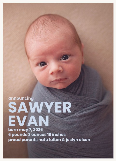 Little News Baby Announcements