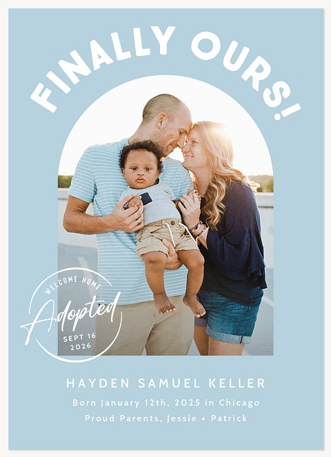 Certified Seal Baby Announcements