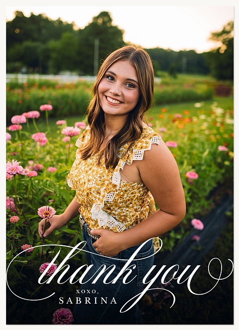 Flair Thank You Cards 