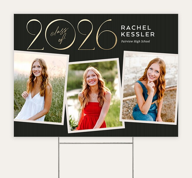 Scattered Snapshots Custom Yard Signs