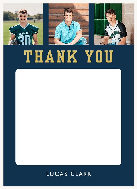 Grad Gallery Thank You Cards 