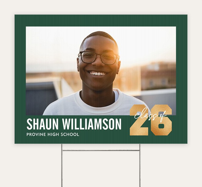 Simple Overlay Custom Yard Signs