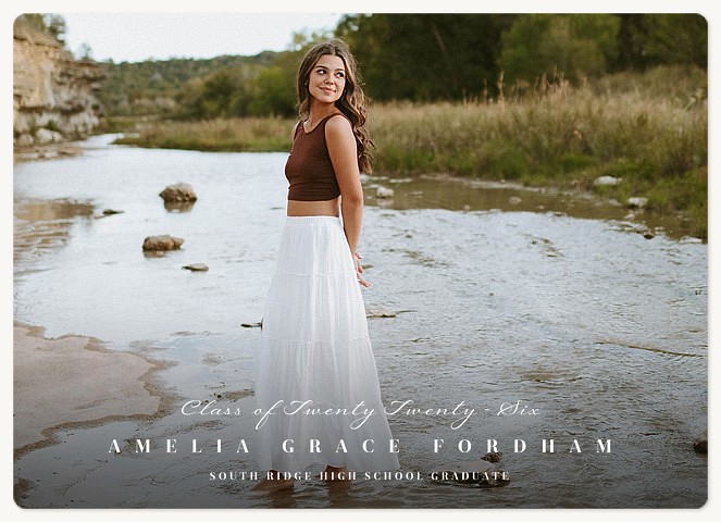 Graceful Grad Graduation Cards